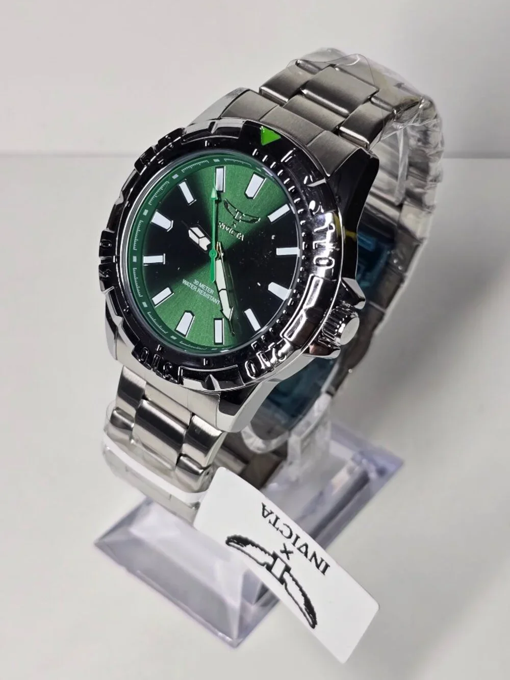 Invicta Specialty I by Invicta Men's Watch - 42mm. Silver, Green (69042)